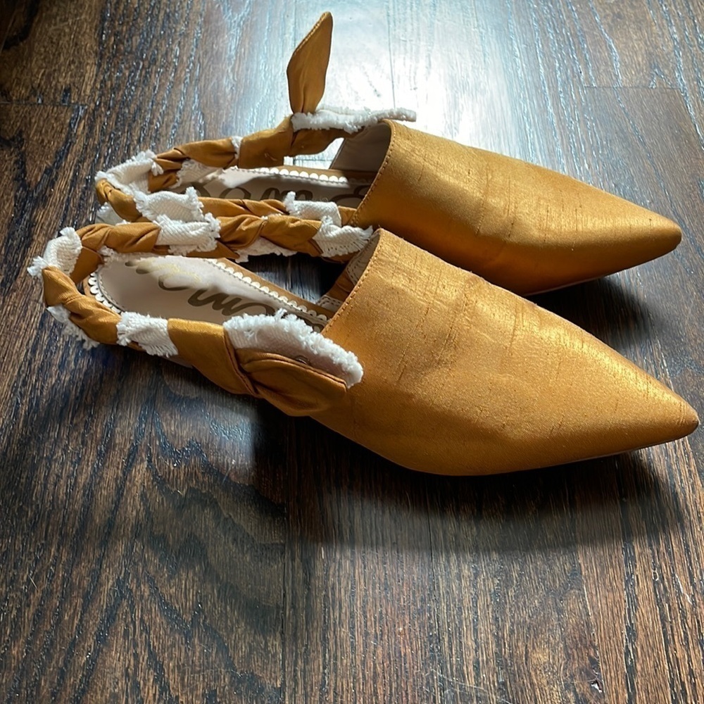 Sam Edelman Rivers Mule Silk Dupioni